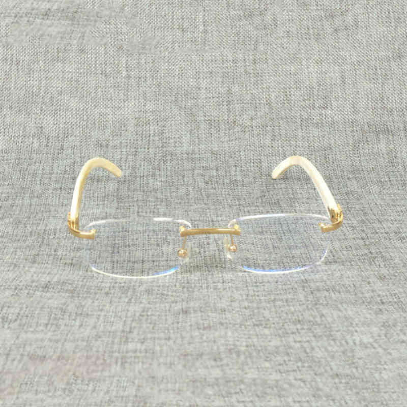 

Factory Direct Price Natural Wood Square Clear Glasses Frame Men Buffalo Horn Oversize Rimless Optical Eyewear for Women Reading Eyeglasses Oculos