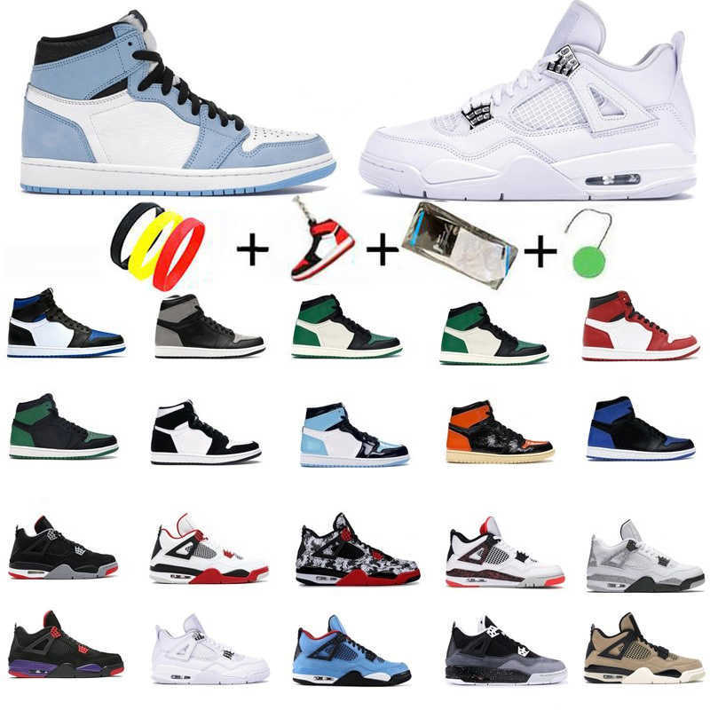 

2022 Kaws jorden Basketball Shoes men women 1s Military University Blue White Oreo Black Cat 4s Hyper Royal Dark Mocha UNC Metallic Red mens, Customize