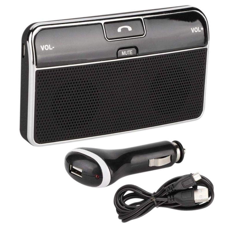 

& MP4 Players 1PCS Wireless Bluetooth Handsfree Speaker Phone MP3 Car Kit Sun Visor Clip Drive Universal 11.8*7*1cm 15-16hours 60hz-18khz