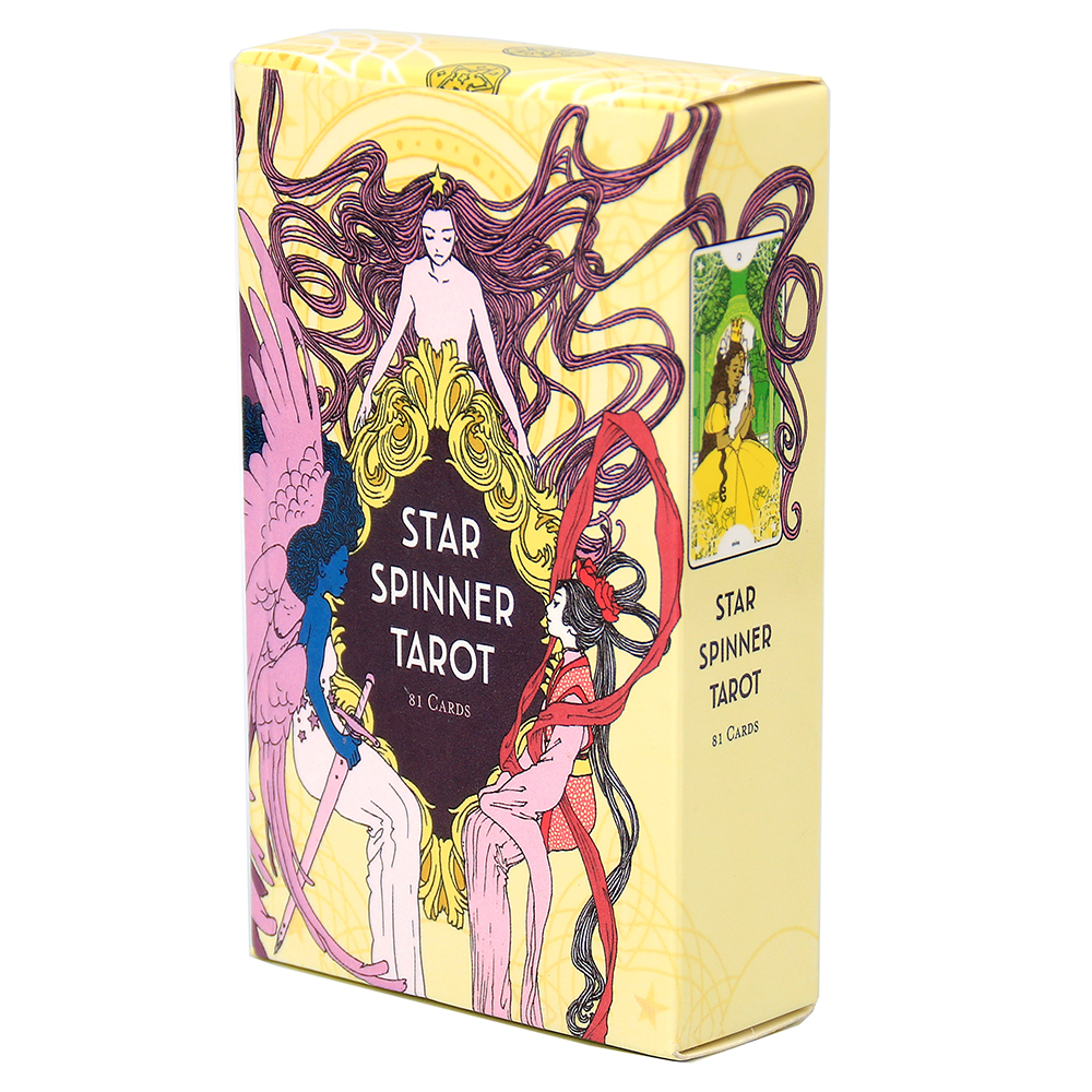 

Star Spinner Tarot 81 Full-Color Cards Inclusive Diverse LGBTQ Deck of Tarot Cards Modern Version of Classic Tarot Mysticism