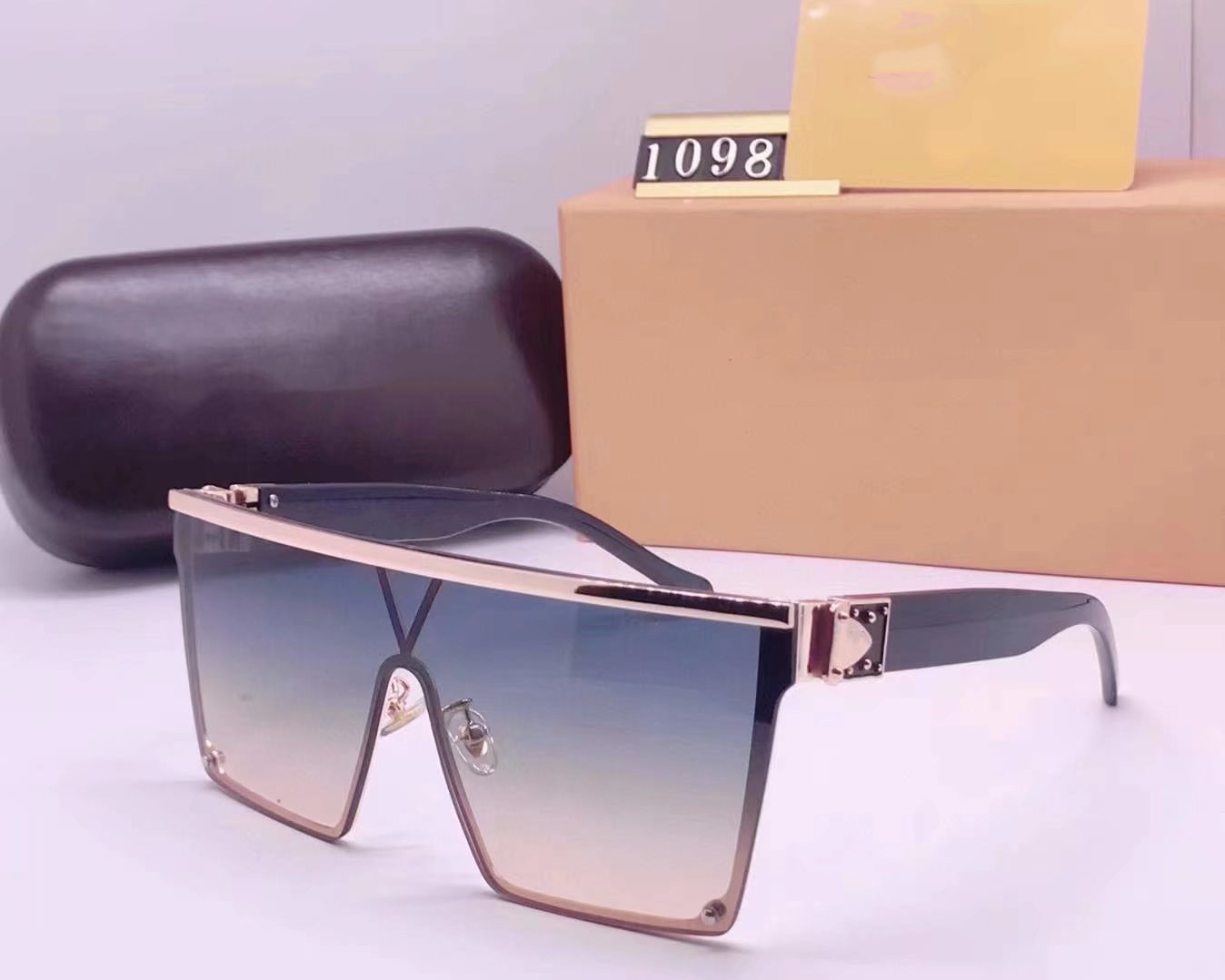 

2022 HOT Millionaires Sunglases men women full frame 1098 Vintage designer MILLIONAIRE 1.1 sunglasses men MILLIONAIRE Black Made in Italy