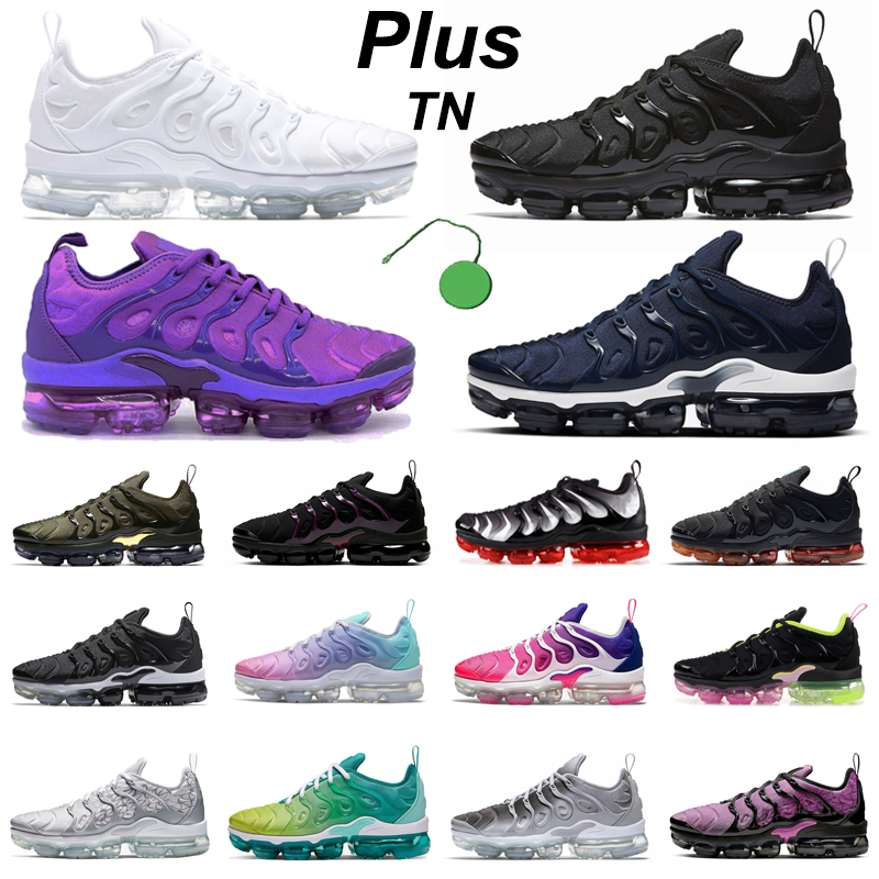 

Max TN plus men women running shoes tns Chaussures triple black white Hyper Blue Wolf Grey LEMON LIME mens trainers sports outdoor sneakers