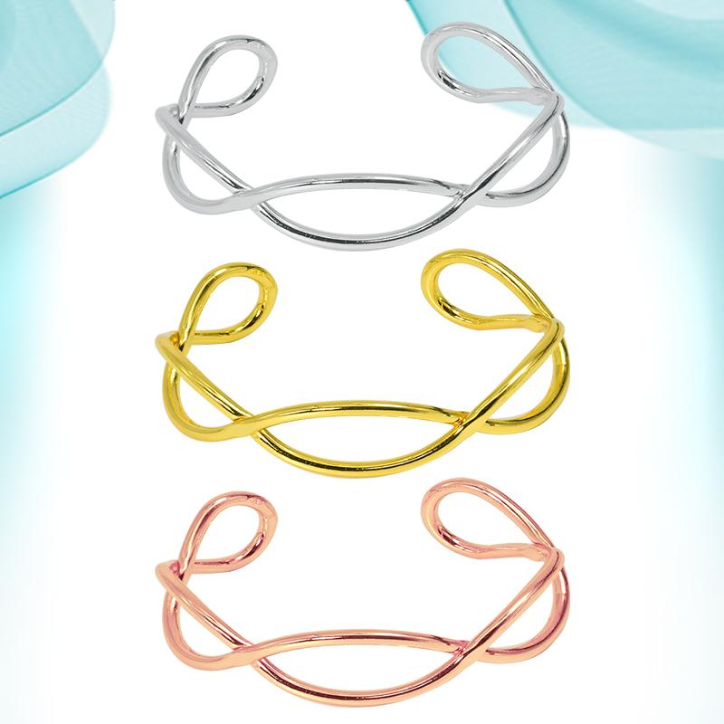 

Bangle Women's Stainless Steel Bracelets Trendy Fashion Style Chain Hollow Cross Simple And Versatile Making Charms For Jewelry