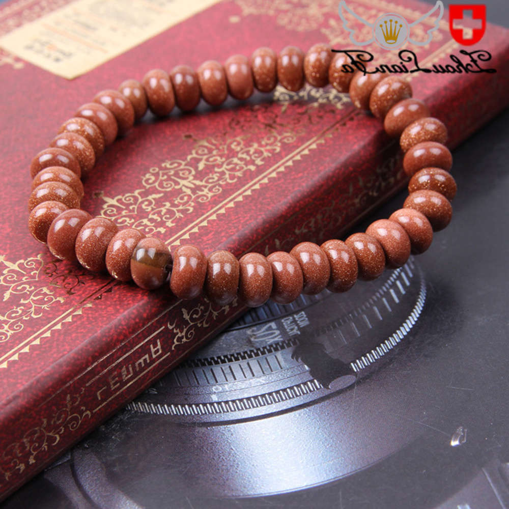 

Hand catenary Zhou Lianfa Jinsha stone Dongling jade Red Black Agate Bracelet