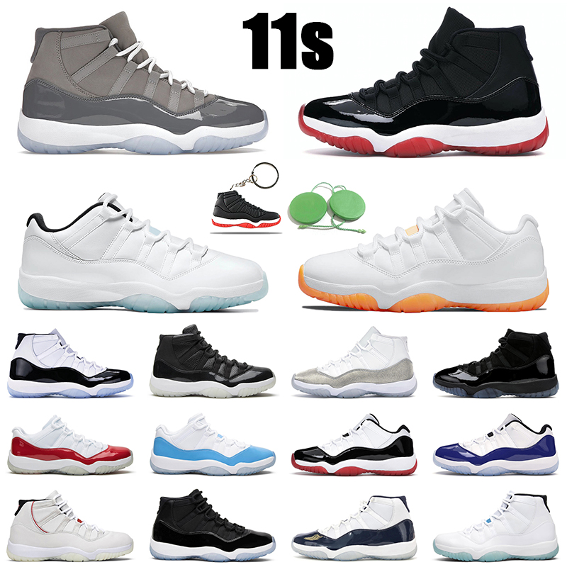

Jumpman 11 Retro Bred Basketball Shoes Cool Grey men women 11s Concord Legend Blue Platinum Tint mens trainer, # 25
