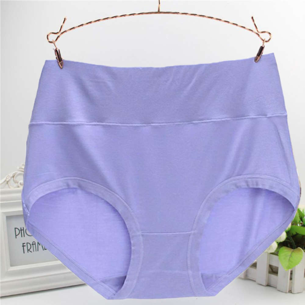 

Women's briefs modal fabric abdomen and hip shaping high waist underwear elastic large size, Black;white