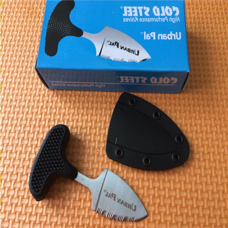 

camping Cold steel knife hiking URBAN 43LS Tactical Promotion! 420 rescue serrated fixed blade mini PAL gear Pocket knives Mtggr