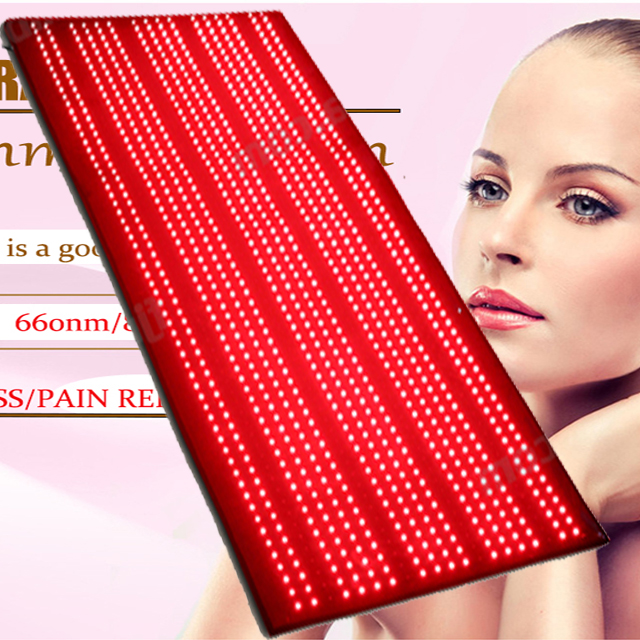 

Custom New Style Big Size Adjustable Near Red Infrared Led Light Therapy Lamp Pads for Cold Protection Warm Palace