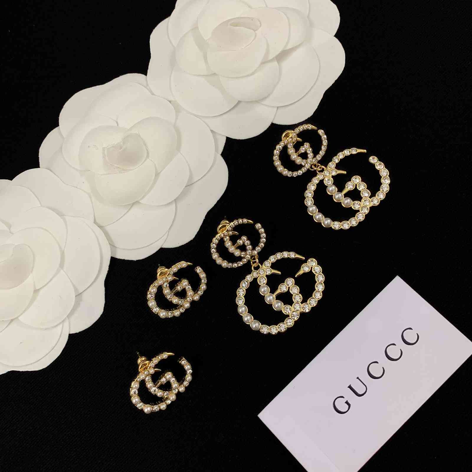 

Fine Jewelry Online gujia's year new double letter earrings for women 65% Off Store Online Sale