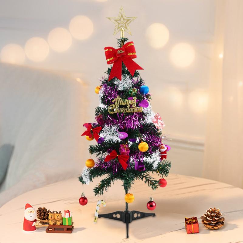 

Christmas Decorations Tabletop Tree 60cm Desktop Decoration Table Toppers Beautiful With