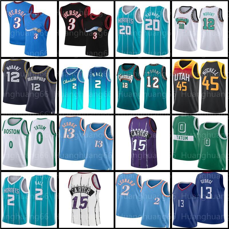

12 Ja Morant Luka Doncic LaMelo Ball Basketball Jersey 20 2 77 2022 Men Shirts Jerseys, Choose number men jersey