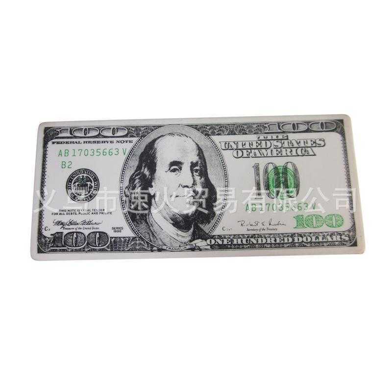 

Pu pressure ball Pu simulation currency model children's toy textbook model can be straight