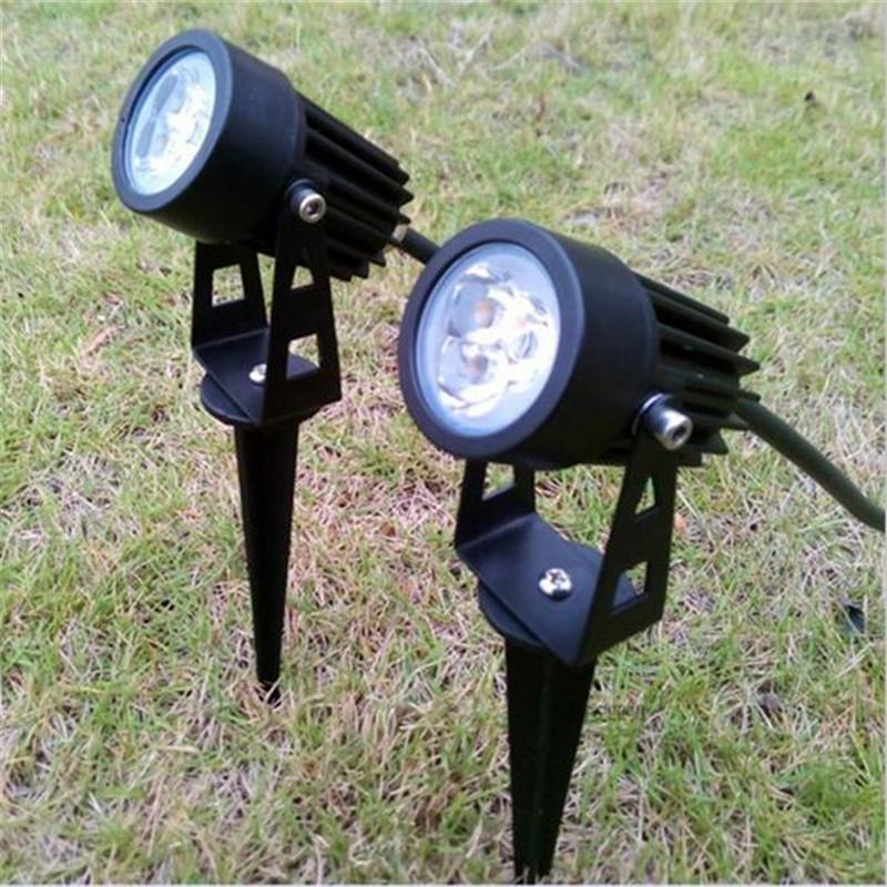 

Lawn Lamps High Power 3*3W 9W Bright Outdoor Landscape LED Lighting Waterproof Mini Lamp IP65 Warm/Cold White