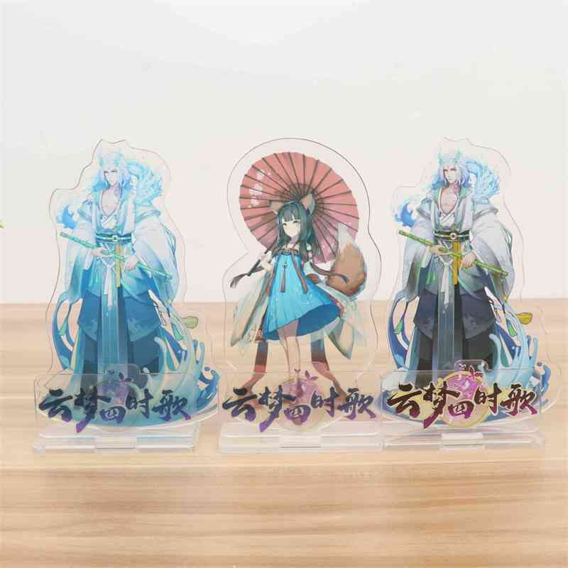 

Cartoon acrylic brand animation version Q character ornaments