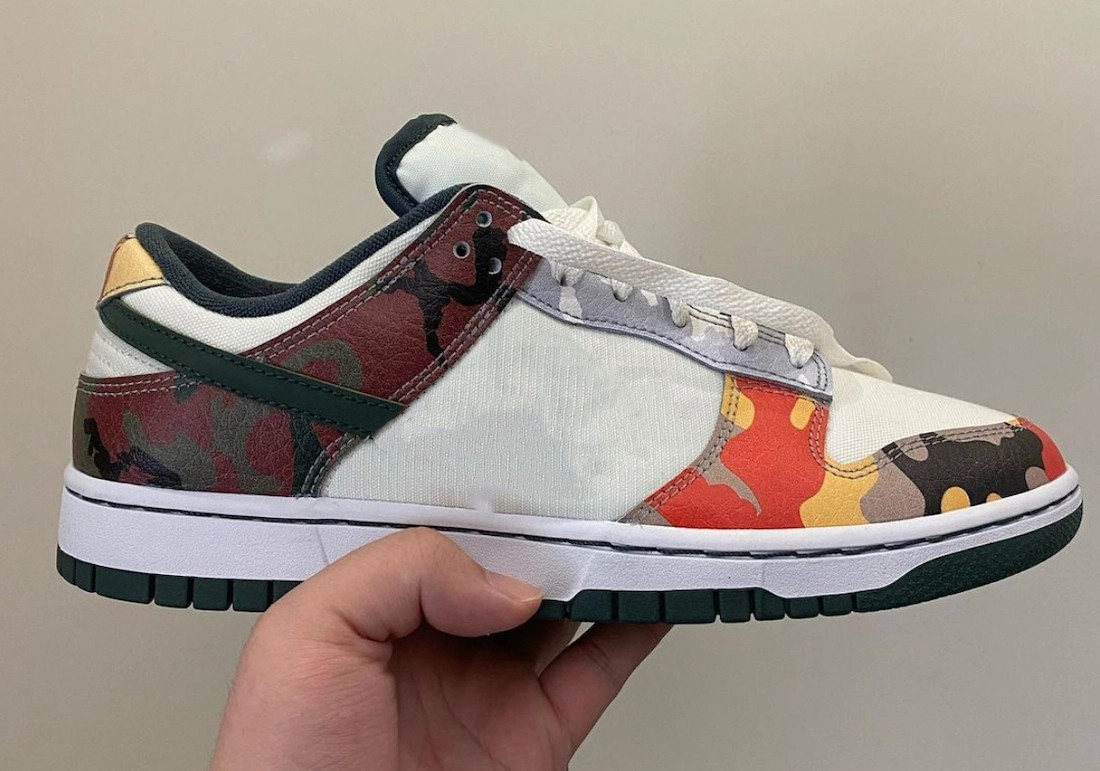 

Dunks Low SE Shoes Multi Camo kids Casual shoe store With Box wholesale size 36-45
