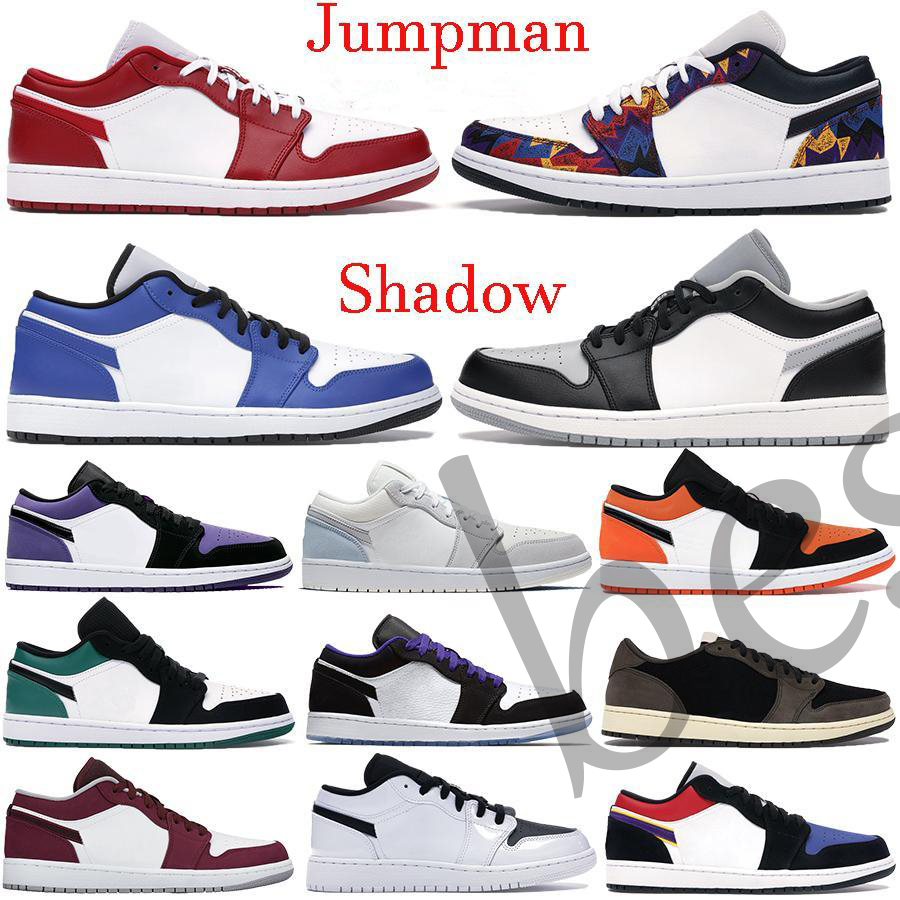 

2021 Basket ball Shoes 1 Low Men Women 1s UNC White Chicago Pine Green Royal Toe Shattered Backboard Trainers Paris Obsidian Designers Sneakers, Color 17