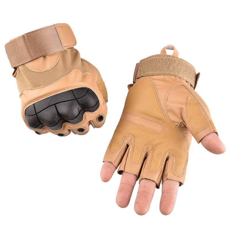 

Outdoor Sports Cycling Anti-slip Wear-resistant Fighting Tactical Half-finger Gloves
