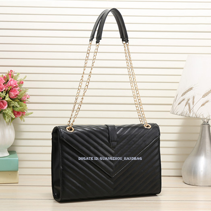 

handbag 2021 high qulity classic bag womens handbags ladies composite leather clutch shoulder bags female purse fast shipping out, Color 1 no box