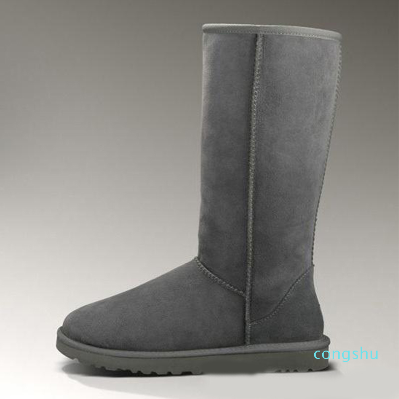Nouveau 2025 châtaigne demi-bottines femmes filles bottes de neige femmes mini bailey bow ii broche classe courte w boîte de chaussures d'hiver c