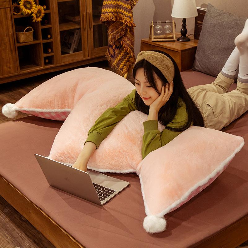 

Cushion/Decorative Pillow Big Fluffy Velvet Crown Cushion Adults Baby Kids Home Bed Decor Birthday Gifts Chair Sofa Floor Seat Back Pad, Pink