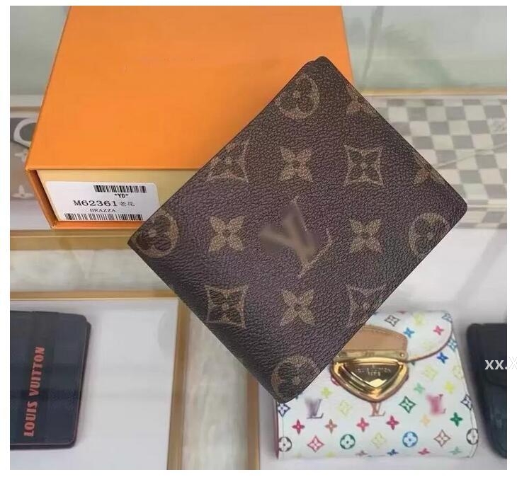 

HOTHigh quality plaid style Designer mens wallet women wallet high-end GGLVLouisVitton YSLVUTTON, Red;black