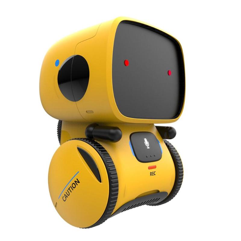 

Webcams Smart Robot Toys Dance Voice Command Versions Touch Control Interactive Robotics Boys Girls Recorder Xmas Gift For Kids