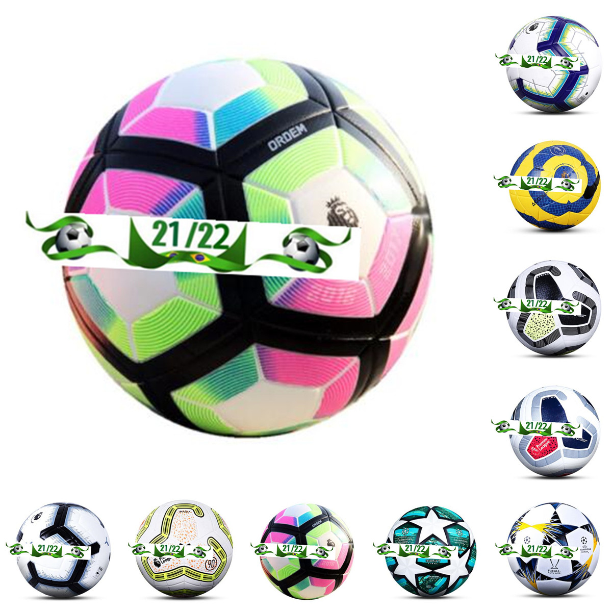 

2021 Newest Soccer Ball Professional Size 5 Stitch Style Match Football Pu Material High Quality Sports Training Balls01