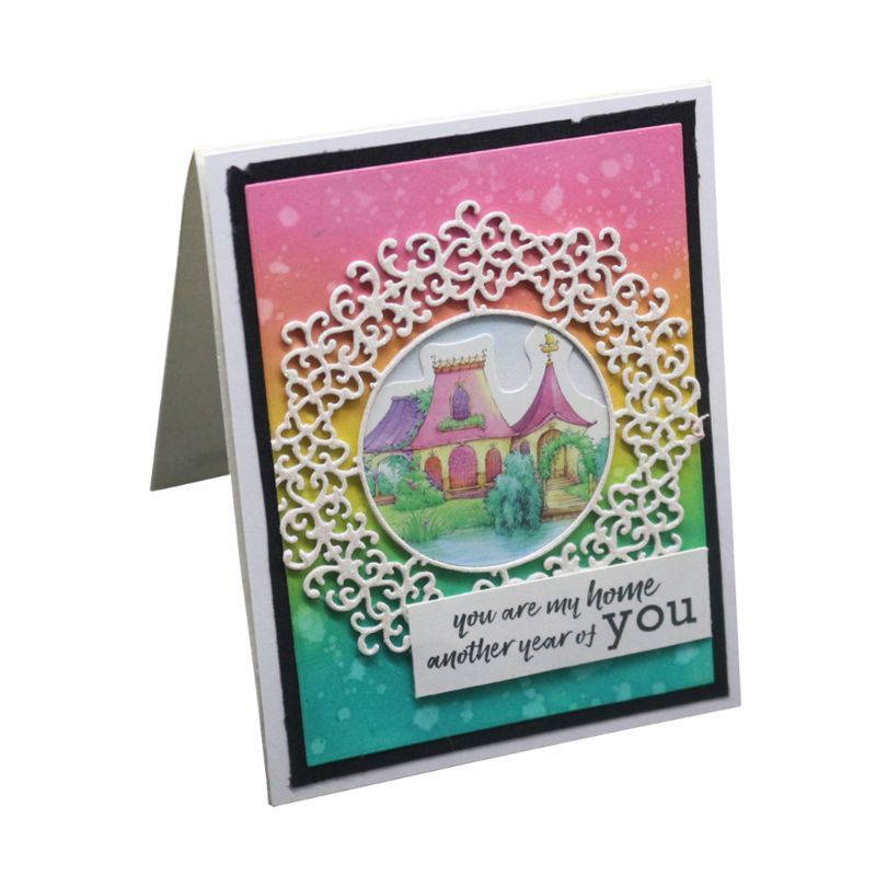 Flower Crane Metal Stamping Stencil Scrapbooking Diy Album Stamp Paper Card-image-691924781