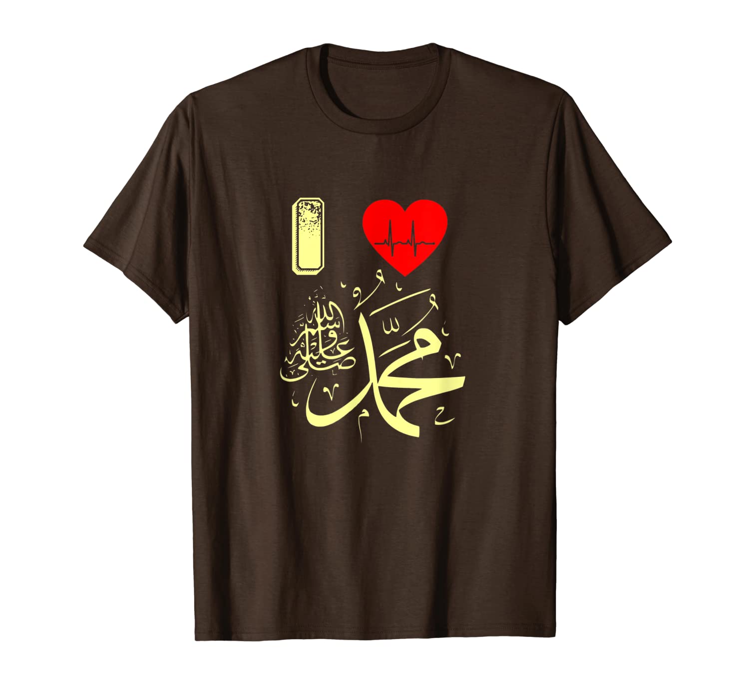 

i love mohammed shirt for prophet mohammed lovers men women t-shirt, White;black