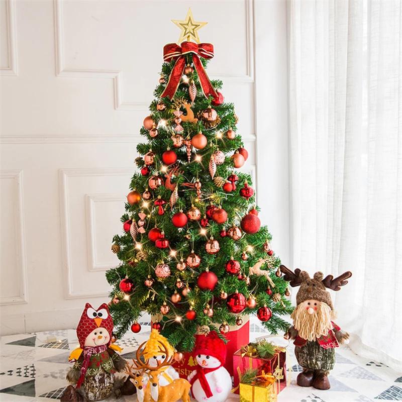 

Christmas Decorations Balls Tree 24PCS/Set 30mm Bright Ball MaBall Powder Home Ornament Decor Happy Year