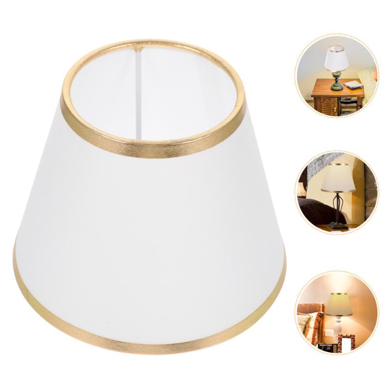 

Lamp Covers & Shades 1pc Cloth Art Shade Clip-bulb Light Cover Floor
