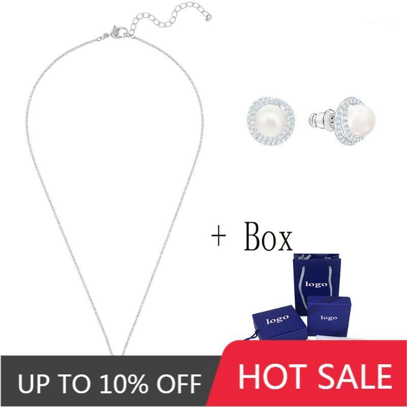 

Originally Series Elegant Generous White Necklace Earring Set 5479911 5461087 Everyday Accessories Chains