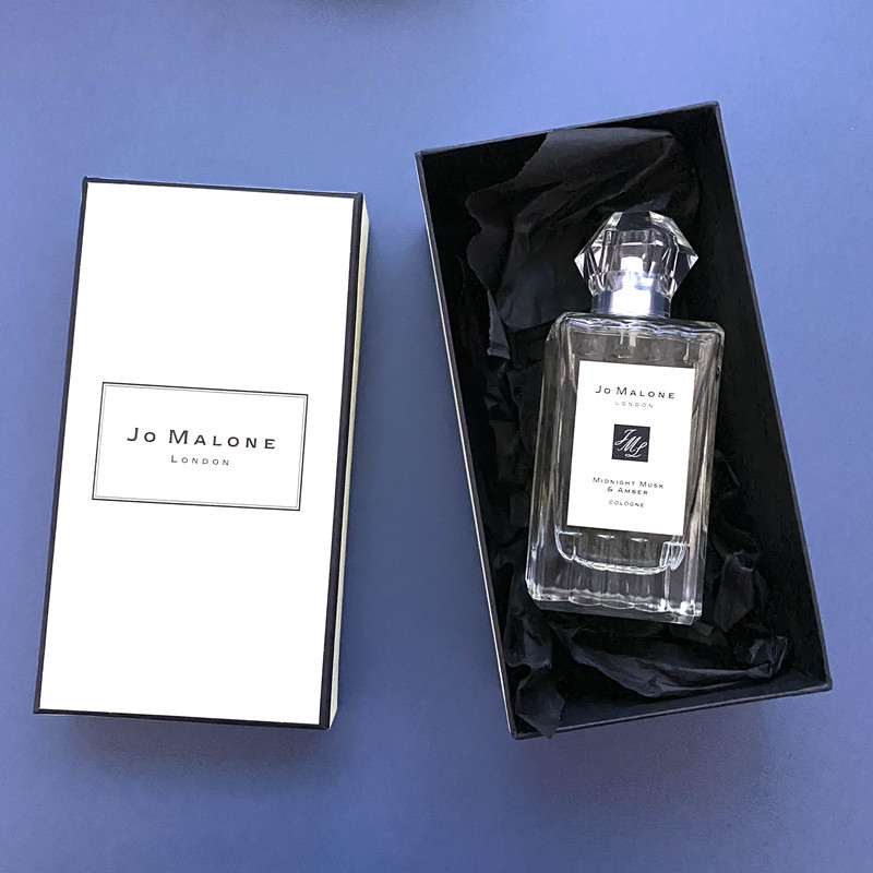 

Jo Malone Perfume 100ml Midnight Musk Amber Cologne fragrances Unisex Long Lasting Time Good Smell Limited Edition Parfum Spray High Quality Fast Ship