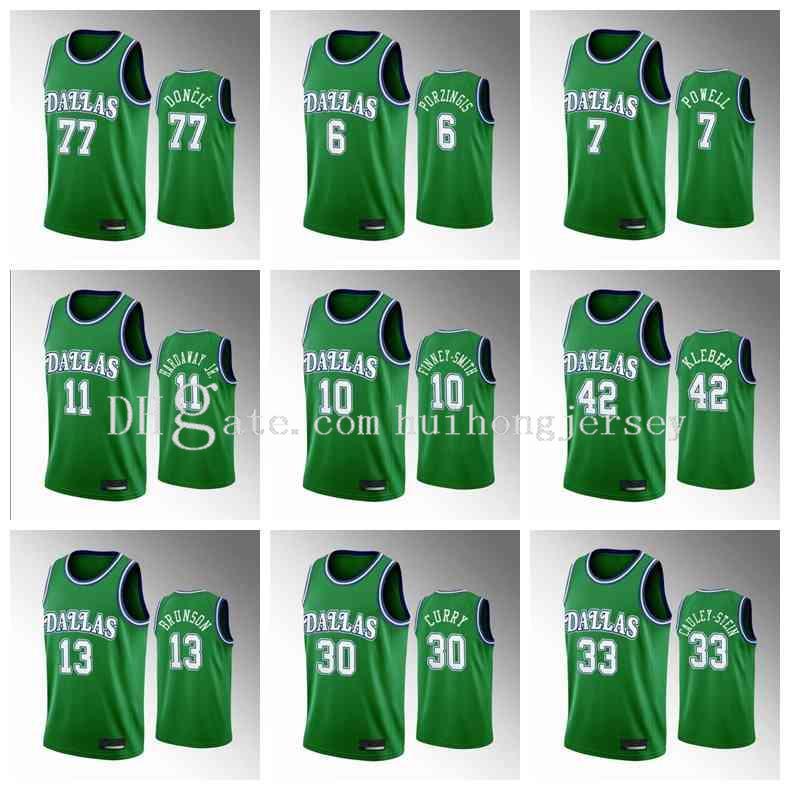 

basketball Jersey\rDallas\rMavericks Luka Doncic Kristaps Porzingis Dorian Finney-Smith Maxi Kleber Any player pressing custom jerseys
