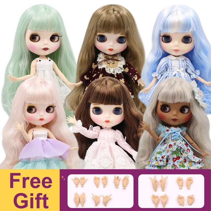 

ICYDBSBlythDoll Joint Body DIY BJD toys 30cm 1/6 Fashion Dolls girl gift Special Offer on sale 220217