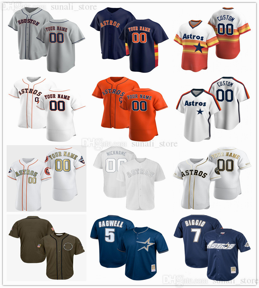 

Stitched Baseball Jerseys 2 Alex Bregman 35 Justin Verlander 44 Yordan Alvarez 21 Zack Greinke 27 Jose Altuve 1 Carlos Correa 7 Craig Biggio 4 George Springer, Men blue