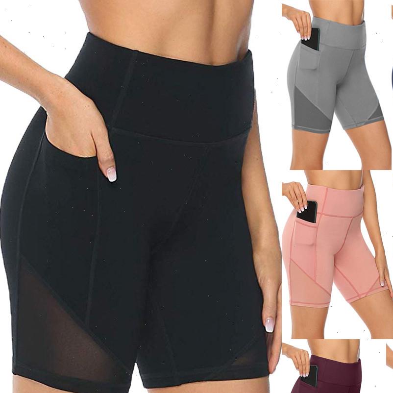 

women leggings 30h summer high waist short abdomen trouser fitness oversized leggins training running pants, Black