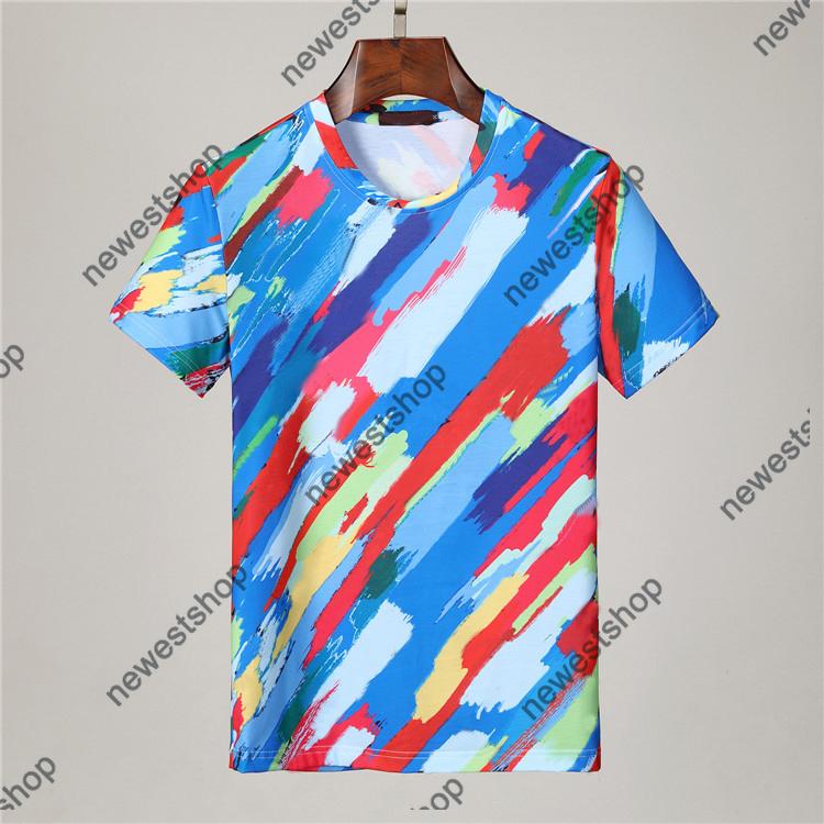 

arrive Summer 2021 Designers TShirts Mens Clothing Tshirt Twill stripe Printing Casual T-shirt Women Luxury T Shirt Dress Tee Tops, White;black