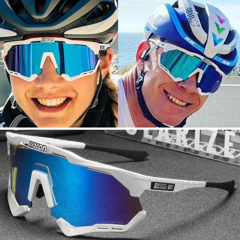 

Sunglasses Brand Scicon Windproof Eyewear AEROSHADE Men Polarized Exchangeable TR90 Frame Performance Sports Sun Glasses Women