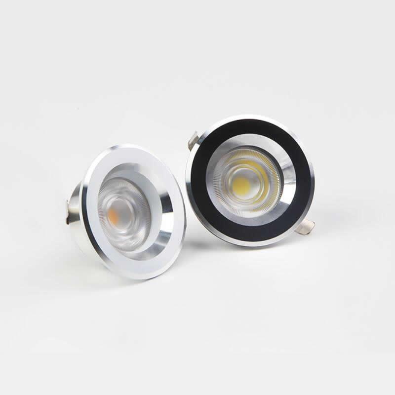 

Downlights Recessed Mini Spot Led Lights 3W 5W 12V 24V Dimmable Downlight 42mm Cutout Ceiling TV Cabinet Lamp Jewelry Showcase Kitchen
