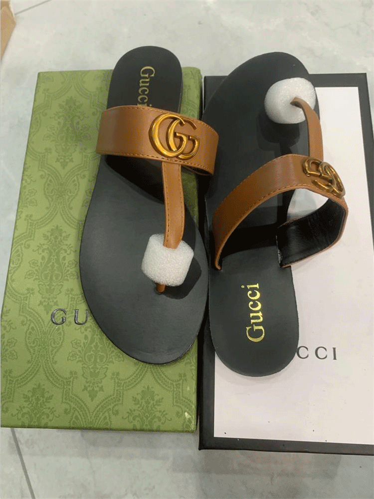 

GGLVLouisVittonYSLVUTTON Fashion Designer women Flip flops Slipper Luxury Genuine Leather slides sandals Metal, Black