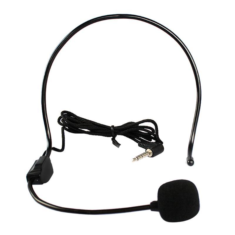 

Microphones Professional Headworn Wired Hands Free Headset Conference Microphone Mic System 3.5 Mm Megaphone For Speaker Teacher Tour Guide