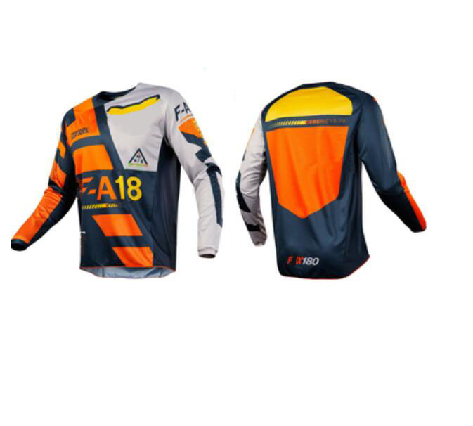 

Off-road motorcycle mountain bike riding clothes summer quick-drying long-sleeved T-shirt can be customized