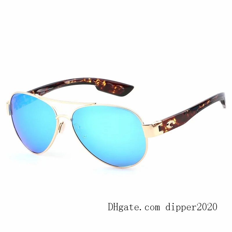 

Classic Costa Sunglasses for Men 2021 Luxury Designers Sun Glasses UV 400 High-quality Polarized PC Lens 580P Color Coated TR-90 & Alloy Frame - Model South Point