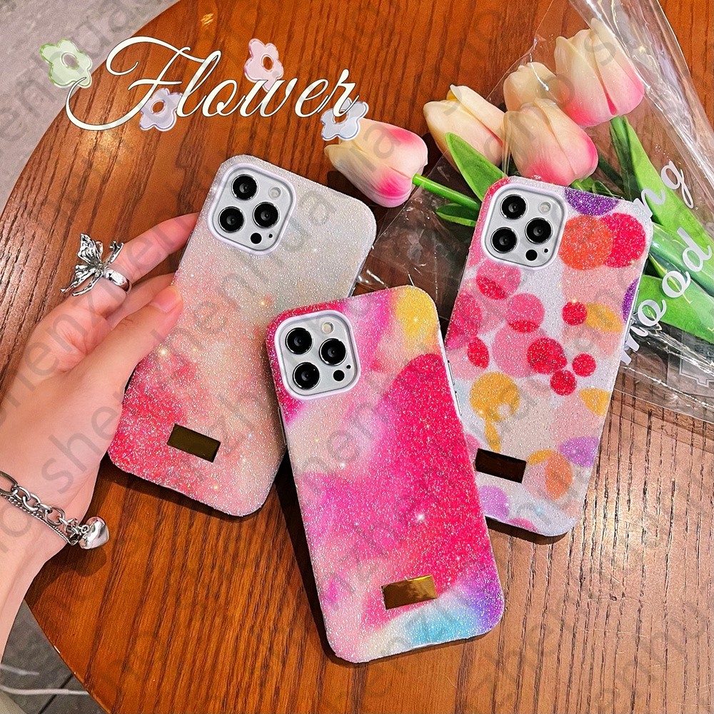 

Fashion Designer Phone Cases Diamond Glitter Case For iPhone 13 12 Pro Max 11Pro 11 Xr Xs 7 8 Plus Cover Halloween Women Gift, 2+logo
