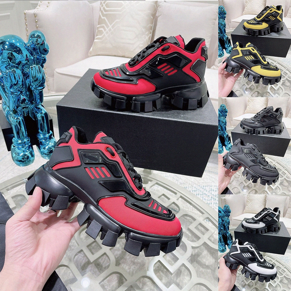

men women sports running shoes cloudburst thunder Luxury Platform designer lace UPS low outdoor rubber soled Training Daddy mens womens prad runner sneakers x9KJ#, One shoebox