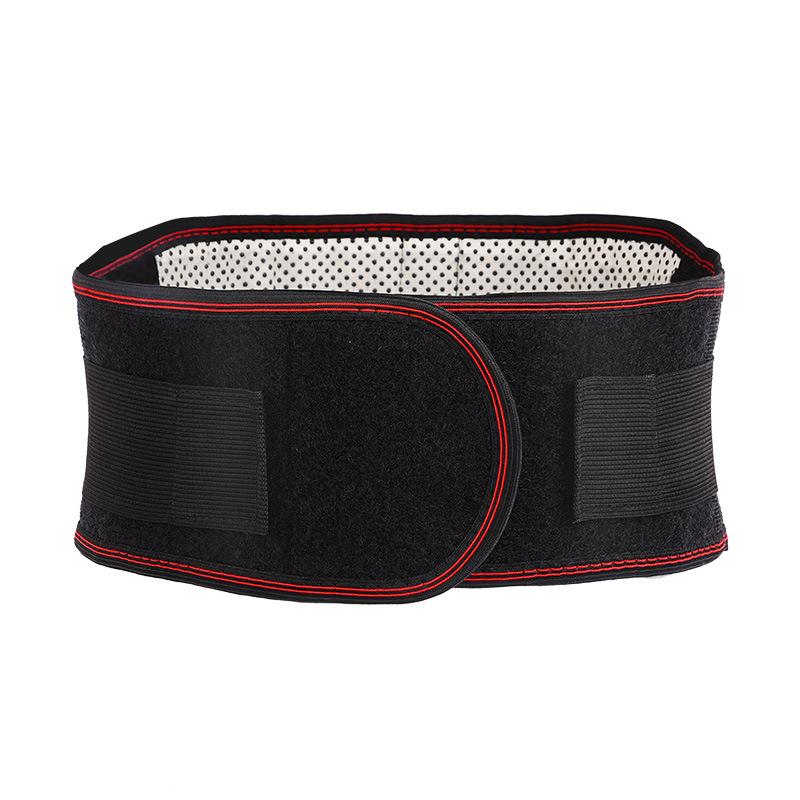 

Waist Support Abdomen Double-Sided Heating Warm Care Belt Lumbar Protect Spine Skin-Friendly Fabric Innovative Research, Black;gray
