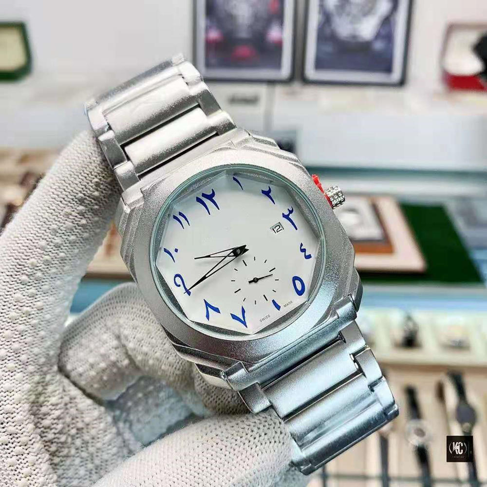 

Wholesale Fashion Men Watch Stainless Steel All Dial Work Quartz Movement Classic Designer Mens Watches Casual Dress Wristwatch Timer Clock Montre, Slivery;brown