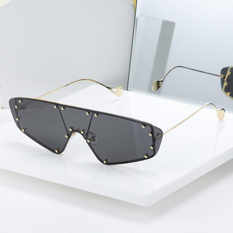 

Sunglasses European And American Style Fashion Exquisite Ladies Personality Street Shoot Uv - Proof