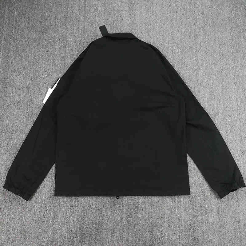 

Men's Jackets zipper pocket mens jacket men shirt of street loose tooling lapel outdoor fashion sports windbreaker RIG3, New white